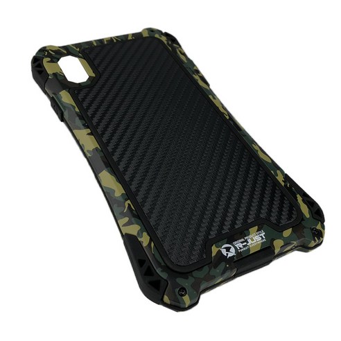 아이폰 XS 맥스에 대 한 전화 실리콘 케이스 Shockproof 보호 커버, 녹색, 17.3x9.7x1.1cm, 금속