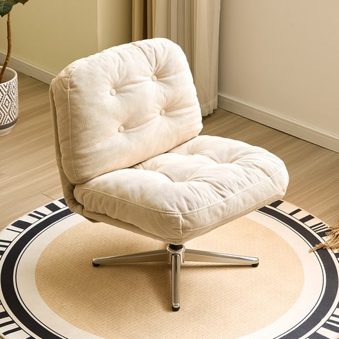 좁은 공간을 스타일리시하게! 나만을 위한 완벽한 휴식, 회전 라운지 소파 의자 선택 가이드 암체어