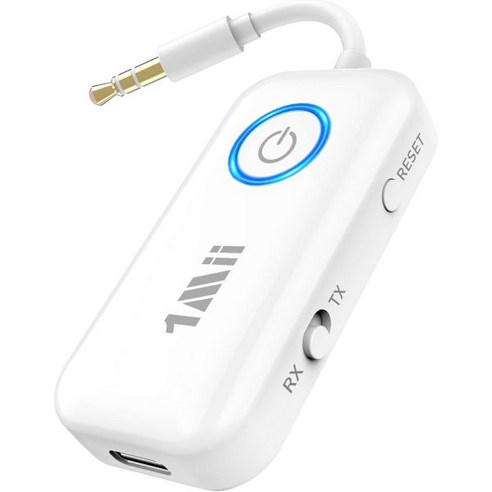 mp3 1Mi Bluetooth 5.3 비행기용 송신기 수신기TV to 2 헤드폰에어팟 듀얼 링크 무선 오디오 어댑터 aptx 저지연HDAptX 적응형 자동차 체육관 보트용 3.5mm, Small