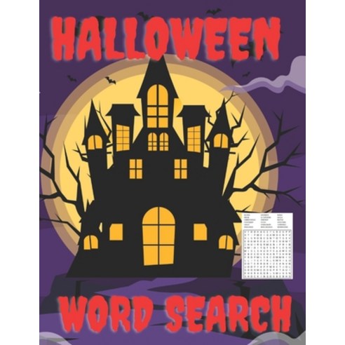 Halloween Word Search Book: Puzzle For Adults And Kids Paperback, Independently Published