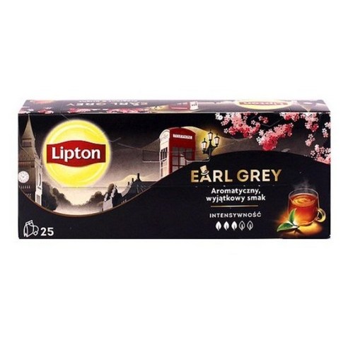 회사 총무 서무 립톤 얼그레이 티백, 37.5g, 25개입, 2박스