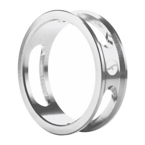 프론트 포크 스템 와셔 스템 스페이서 28.6mm, 실버, 28.6cm, 알루미늄 합금