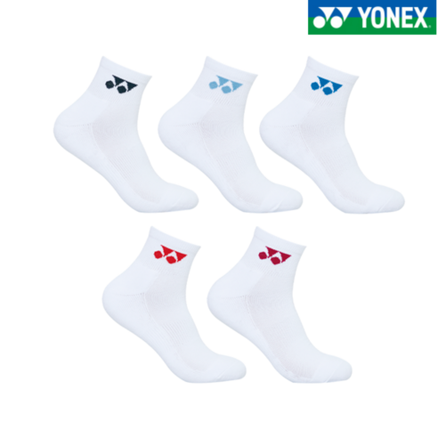 요넥스 배드민턴 양말 249SN003M 기획중목 세트 남성용 5켤레 스포츠양말 스매쉬스포츠