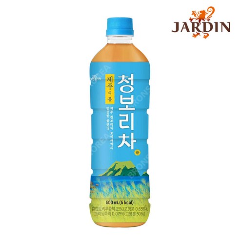 쟈뎅 제주의봄 청보리차 500ml 1PET 차음료, 2개