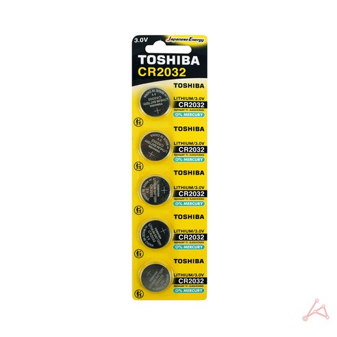 CR2032 3V 건전지 5개묶음 (도시바 브랜드) + 추가 1개