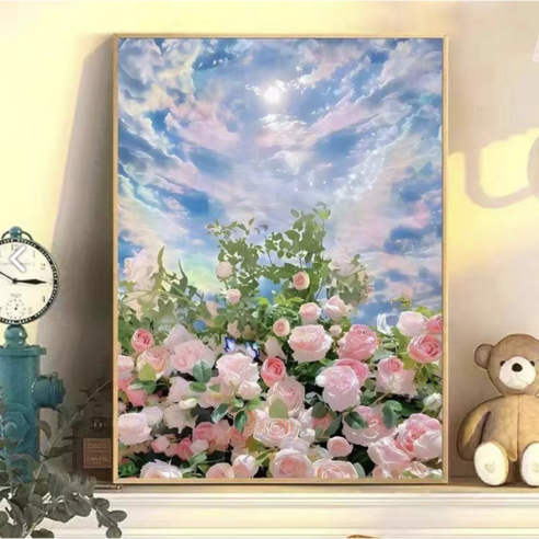 GOOD MOMENT 명화 그림그리기 DIY 그림그리기 선물 장식 다용도 취미DIY, 피어나는 꿈결