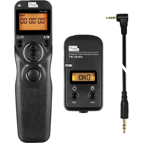 Pixel Wireless Timer Remote Shutter Release TW283-L1 Control Wire Compatible with Panasonic S5 S1H, TW-S1 Sony