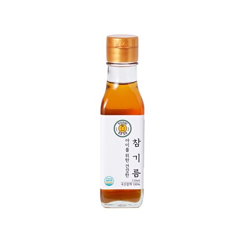 또죠또죠 국산 100% 아기 참기름 110ml, 1개, 참깨