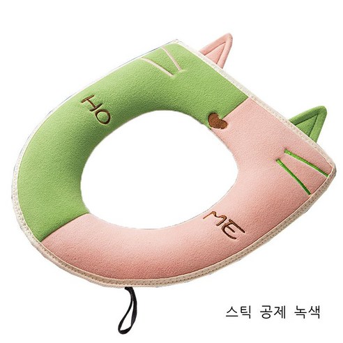 1+1 교체 세척이 용이합니다. 색상 충돌 고양이 변기 깔개 일반 변기 깔개 시트 사계절 변기 커버 시트 시트 변기 링, 푸르다, {"사이즈":"opp 스티커"}