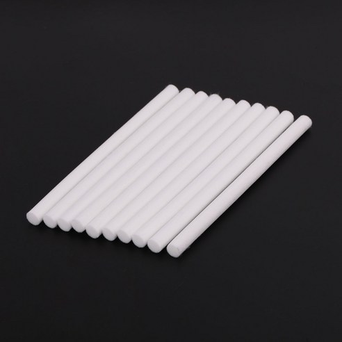 10pcs 8*130mm 가습기 필터 USB 공기 초음파 가습기 용 면봉, 없음