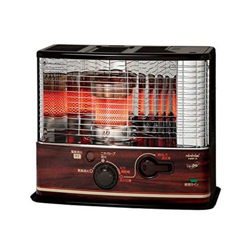 도요토미 오일 스토브(핸드 크랭크 구동 배터리 필요 없음)