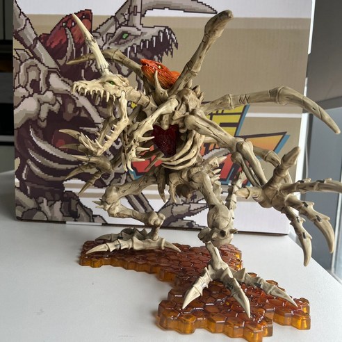 어둠 속에서 피어난 공포, 스컬그레이몬 대형 피규어로 강렬한 존재감을 더하다.