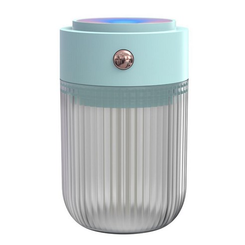 휴대용 가습기 초음파 USB 가습기 가정용 대용량 분무기 공기 현채컵 정화기, 현채컵05-블루 Usb 플러그인