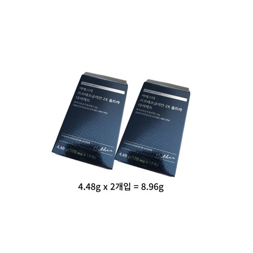 여에스더 프로테오글리칸 2X 울트라 다이렉트 3박스 기획세트 (무료포장), 13.44g, 1세트