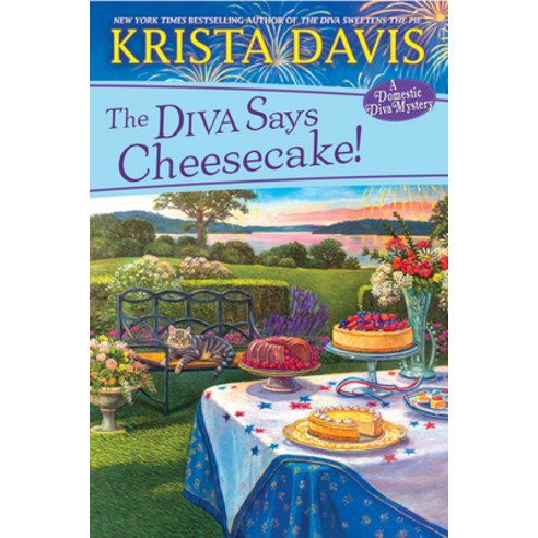 (영문도서) The Diva Says Cheesecake!: A Delicious Culinary Cozy Mystery with Recipes Paperback, Kensington Cozies, English, 9781496732774