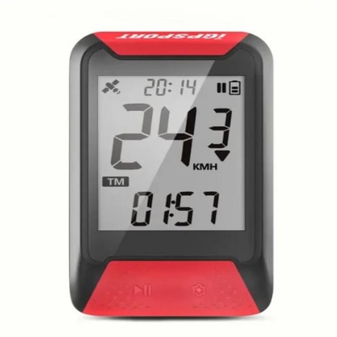 속도계 IGPSPORT IGS130S 자전거 컴퓨터 GPS 도로 MTB 주행 거리계 방수 블루투스 무선 내비게이션, 1) iGS130S (Red)