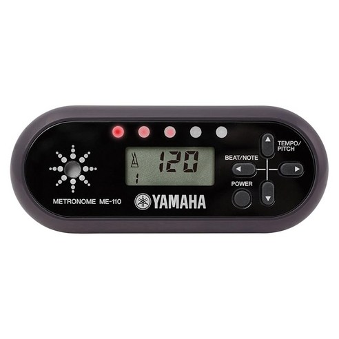 야마하 YAMAHA 디지털 메트로놈 블랙 ME-110BK, 라스베리