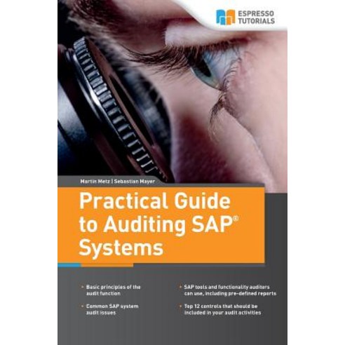 (영문도서) Practical Guide to Auditing SAP Systems Paperback, Espresso Tutorials Gmbh, English, 9783960126409