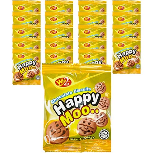 해피무 초코맛 비스킷, 12g, 20개