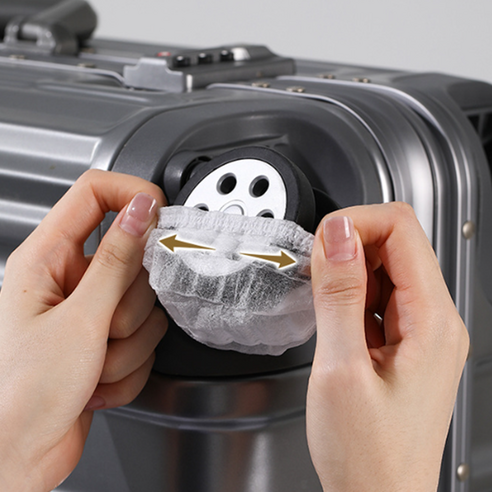 여행의 필수 아이템, 바퀴 덮개로 캐리어를 보호하세요!