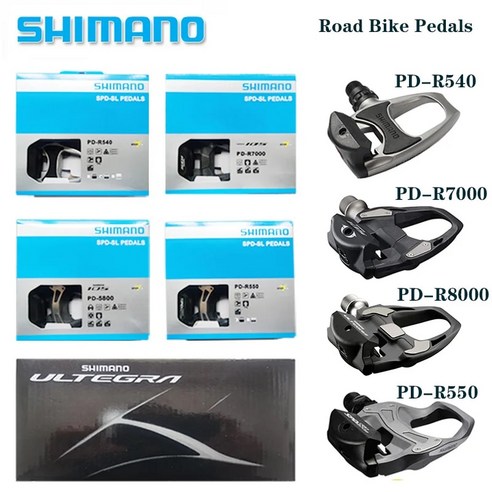 울테그라페달 클릿 페달 로드자전거 도로 자전거 탄소 섬유 105 Pd R7000 Pd5800 R550 R540 R8000 전문 대회 사이클링 SmSh11 클리트, 3)R550 시마노울테그라 Best Top5