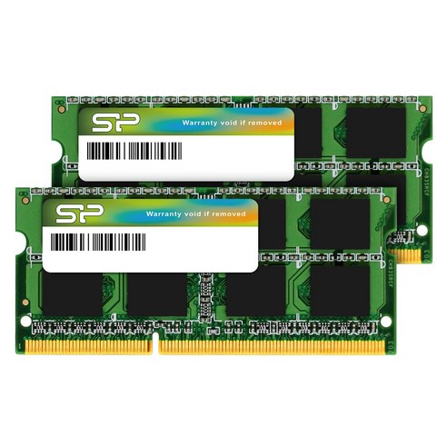 실리콘파워 DDR3 1333/1600 MHz 노트북용 램 8GB(4GB*2) / 16GB(8GB*2), DDR3L 1.35V 1600 MHz (8GB*2)