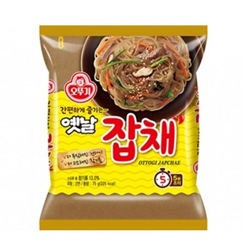 오뚜기 옛날잡채 멀티, 75g, 4개