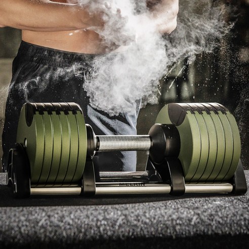 좁은 공간, 확실한 운동 효과! 멜킨 무게조절 덤벨로 홈트 완성