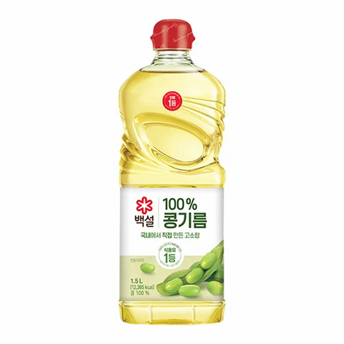 백설 콩기름, 1.8L, 9개