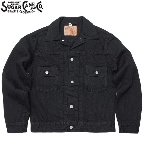 슈가케인 데님 자켓 1953년 13oz SC14601 블랙