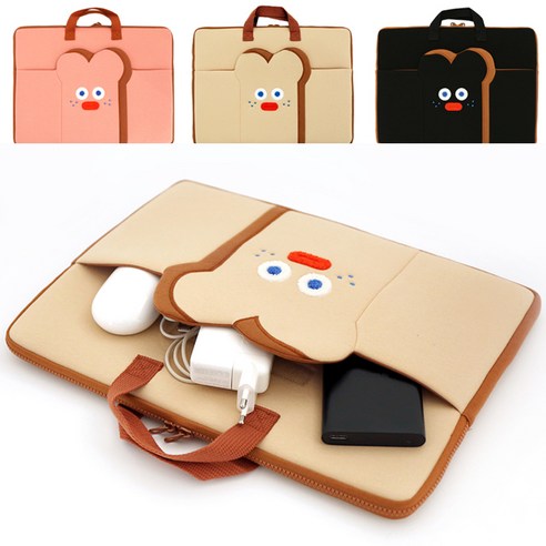 브런치브라더 노트북 파우치, 토스트