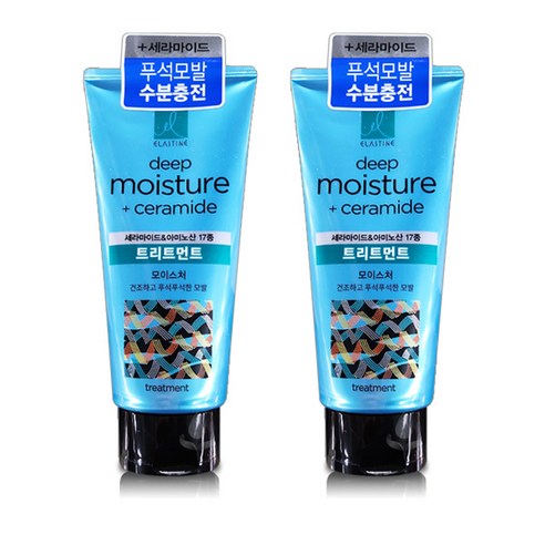 엘라스틴 시어버터&피토케라틴 모이스춰 트리트먼트 300ml, 2개