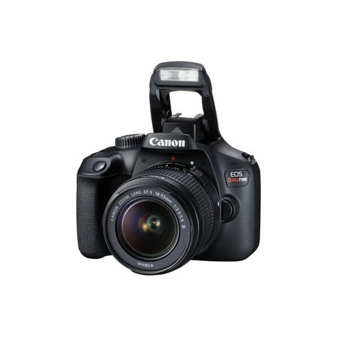 Canon Restored 2628C003 EOS Rebel T100 DSLR Camera 18MP EFS 1815mm f3.55.6 DC III Refurbished
