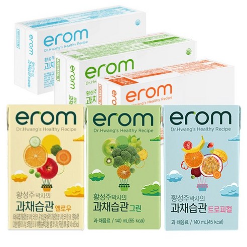 맛과 영양을 간편하게, 이롬 황성주박사의 과채습관으로 건강한 하루를!