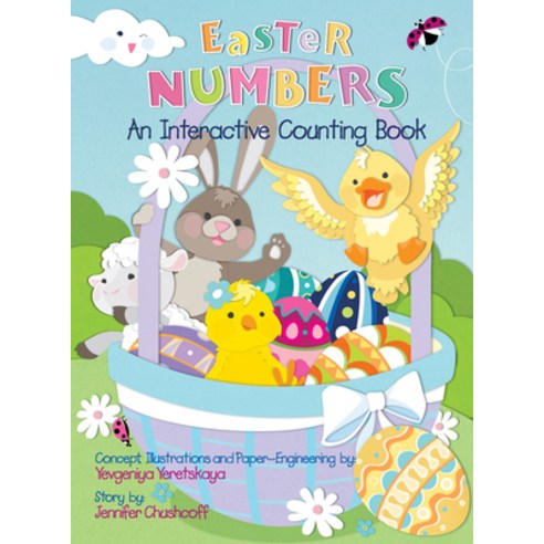 Easter Numbers: An Interactive Counting Book Hardcover, Jumping Jack Press, English, 9781623482039