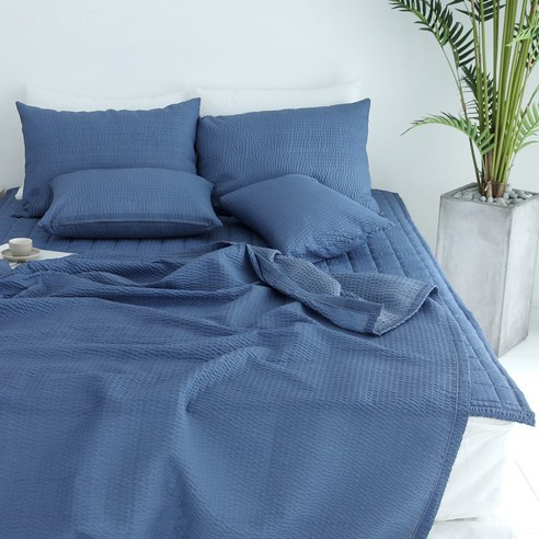 여름이불세트 지베딩 리틀리프 시어서커 여름 차렵 이불 Best Top3