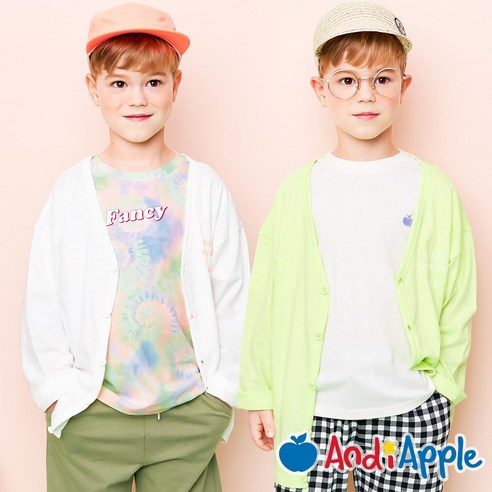 앤디애플 썬샤인슬럽오버핏가디건