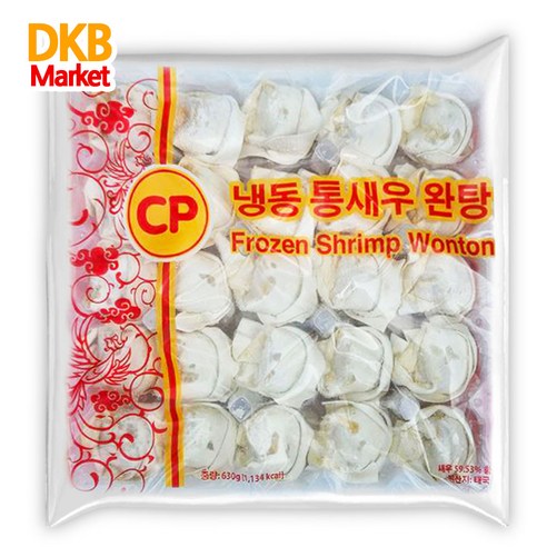 CP 통새우 완탕 (12g X 50 스프포함), 630g, 2개 Best Top5