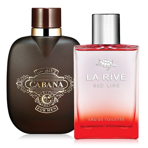 [공식수입] 라리브 남성향수 베스트셀러 2종 구성 150ml+, 맨 향수 2종 (카바나+레드라인)