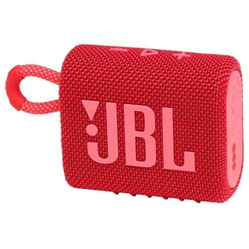 JBL 휴대용 블루투스 스피커, 레드, JBLGO3