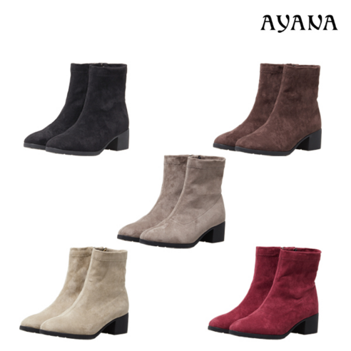 아야나 벨로체 앵클부츠는 다양한 컬러를 선택할 수 있으며 발이 편안한 디자인으로 제작되었습니다.