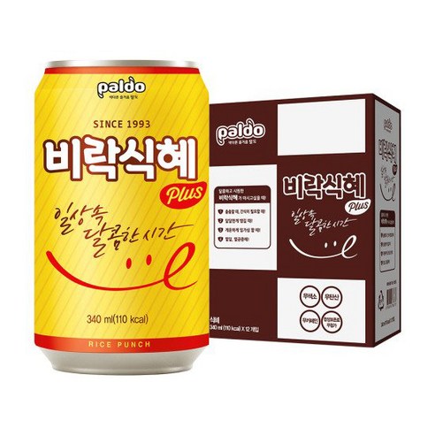 팔도 밥알없는 비락 식혜, 175ml, 73개 비락식혜제로 Best Top5