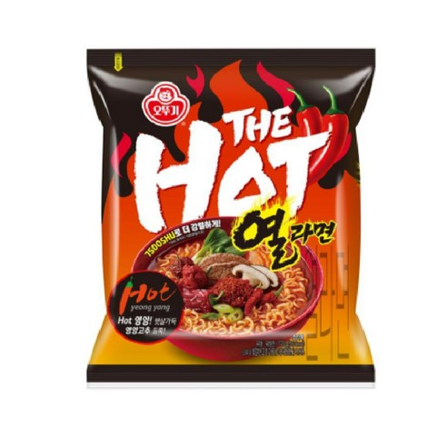 오뚜기 더핫 열라면 120g