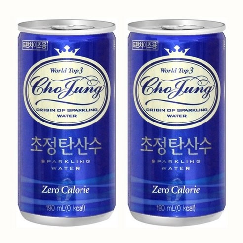 일화 초정탄산수 플레인, 190ml, 60개