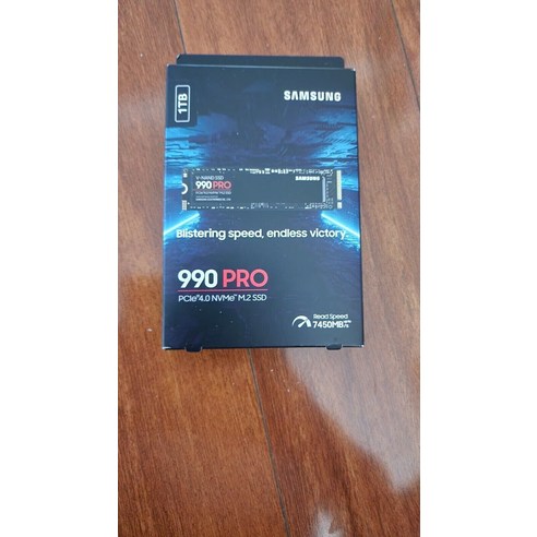 Samsung 삼성 - 990 PRO 1TB Internal SSD 솔리드 스테이트 드라이브[세금포함] [정품] PCle Gen 4x4 NVMe MZ-V9P1T0