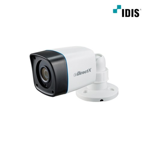 아이디스 200만화소 HD-TVI 실외 적외선 뷸렛카메라 IDIS DX-E1101WRX 3.6mm, 1개