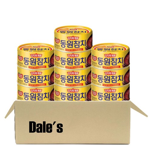 데일즈기획 동원 김치찌개용 참치, 150g, 10개