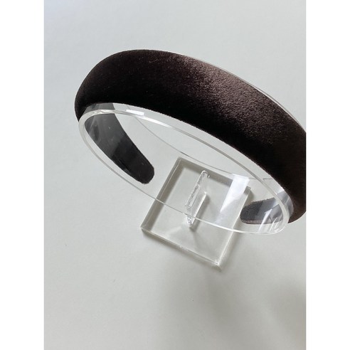 답답함 없이 하루 종일 편안한 벨벳 머리띠