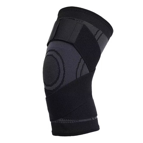 액티브 무릎보호대 (Knee brace), 1개, 블랙(Black)