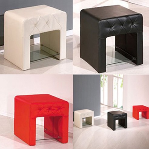 시스타 협탁의변화 디자인이 멋진 인테리어가구 칼라협탁 csp118 다용도수납 사이드테이블, 레드(인조가죽) 디자인협탁